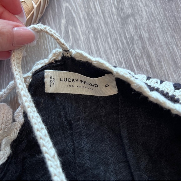 Lucky brand crochet granny knit romper - Picture 5 of 6